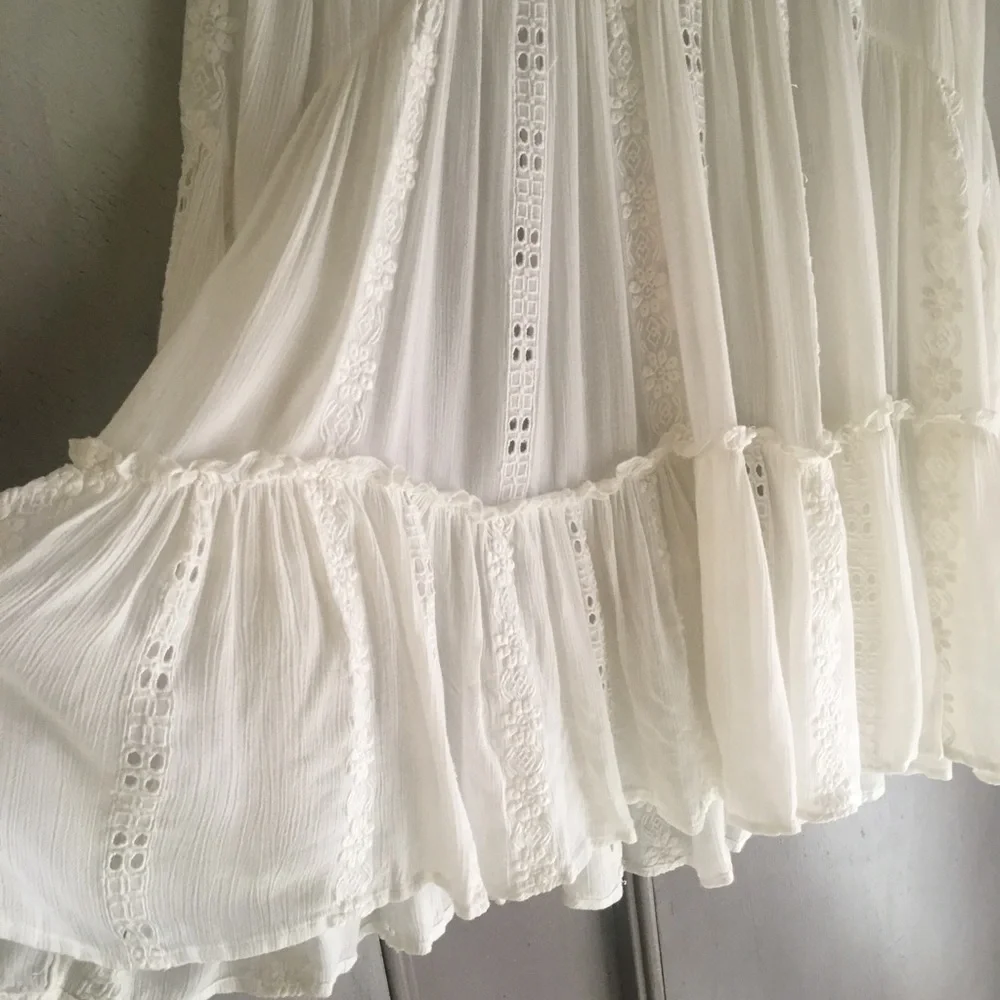 Free People Kiss Kiss Ivory Tunic
